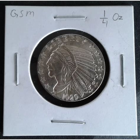 Silver bullion rounds minted by Golden State Mint