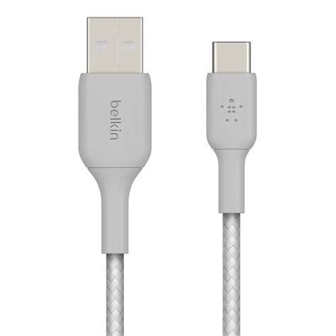 Belkin BoostCharge 5ft Braided USB-C Cable for iPhone 15, Galaxy S23, S22, Pixel 7, 6, iPad Pro ...