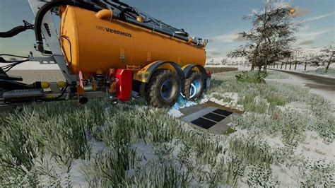 Slurry Pit v1.0 FS22 Mod | Farming Simulator 22 Mod