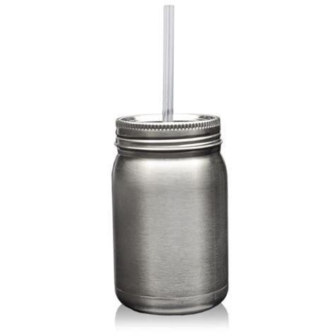 22oz Stainless Steel Mason Jar with straw | Mason jars, Mason jar with straw, Galaxy bath bombs