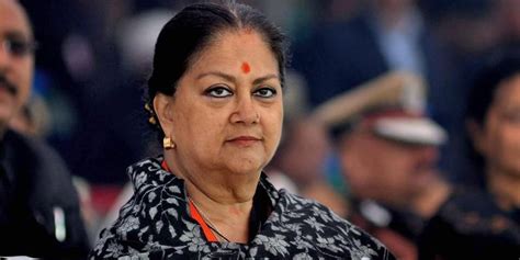 Vasundhara Raje's Will Prevails in BJP’s First List of Candidates for ...