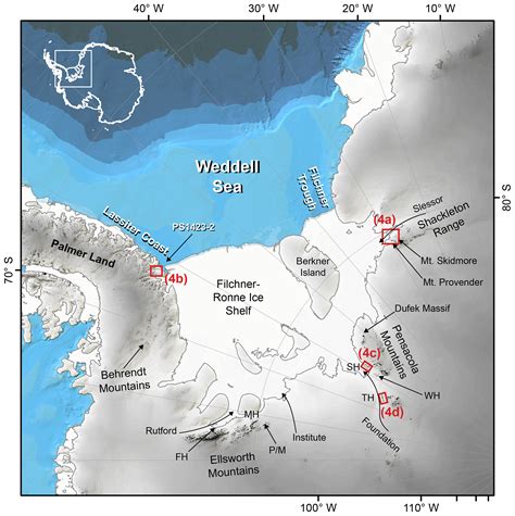 TC - New Last Glacial Maximum ice thickness constraints for the Weddell Sea Embayment, Antarctica