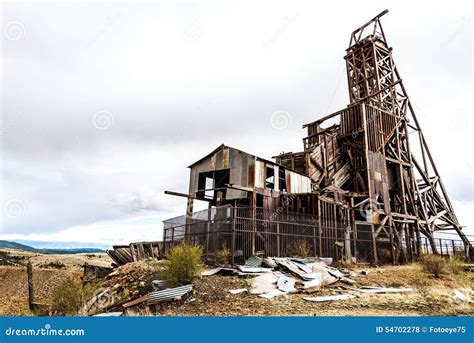 Historic Gold Mine in Victor Colorado Stock Photo - Image of american, travel: 54702278