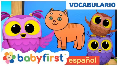 Hoot, Scoot & What | Aprender vocabulario para niños | gato y mas | primeras palabras | Baby ...