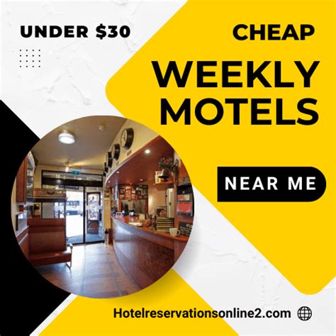 Top 10 Cheap Motels Near Me Under $30 Per Night