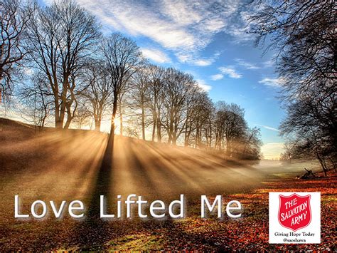 Love Lifted Me - insights: life, song lyrics & video blog Church in Oshawa