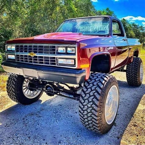 Lifted Chevy Custom Truck Square Body Trucks Chevy Trucks Custom Trucks ...