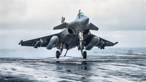 aircraft carrier, Dassault Rafale, Military Wallpapers HD / Desktop and ...