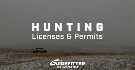 Hunting Licenses & Permits | Guidefitter