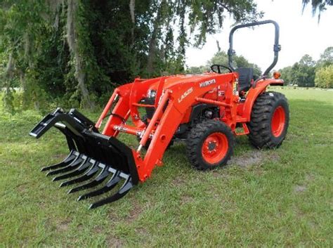 3301 kubota tractor grapple,single arm grapple,small grapple,root rake ...