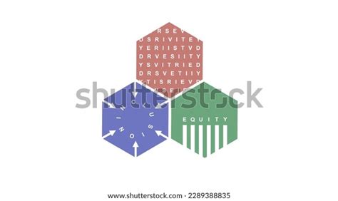 Dei Diversity Equity Inclusion Symbols Words Stock Vector (Royalty Free ...