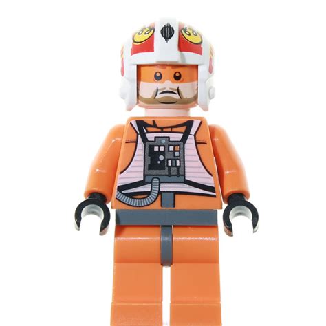 LEGO Star Wars Minifigur - X-Wing Pilot Jek Porkins (2012) - MINIFIGU