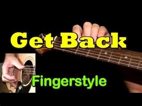 Guitar lesson with free tab, sheet music, chords and tutorial. GET BACK ...