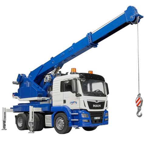 Bruder MAN TGS Crane Truck with Light & Sound