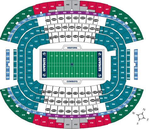 Cowboys stadium seating - HuskerMax™