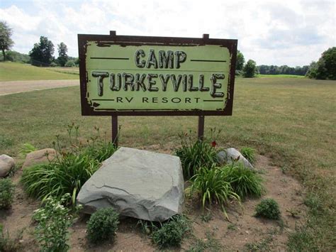 Camp Turkeyville RV Resort in Marshall Michigan MI