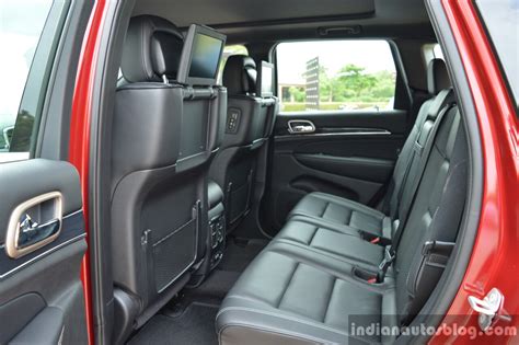 Jeep Grand Cherokee rear seats launched in India