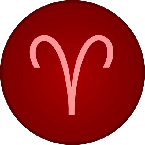 Clipart - Aries symbol