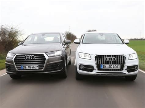 Audi Q7 vs Audi Q5 - YouTube