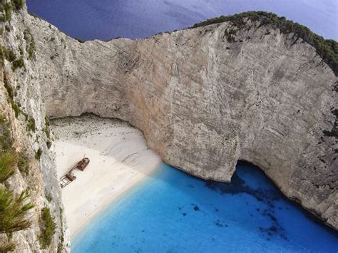 World Visits: Navagio Beach - Greece, Tour Of Europe