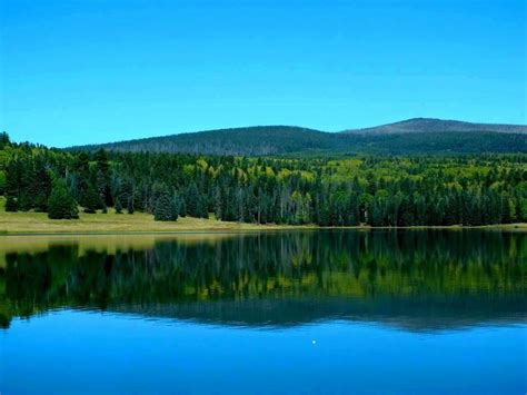 Reservation Lake on the White Mountain Apache Reservation.