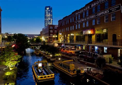 Oklahoma City’s Bricktown Canal — Albany WaterWay Canal Project