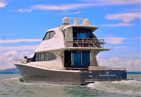 Wasting Light Charter Boat – 70 ft Luxury Launch - Decked Out Yachting | Auckland Charter Boats ...