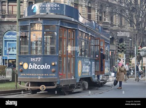 Historic tram in Milan. Milan transportation system carries 2 million ...