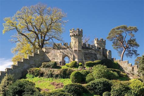 Warwick Castle, Warwickshire, England, a popular tourist destination - Warwick Castle ...