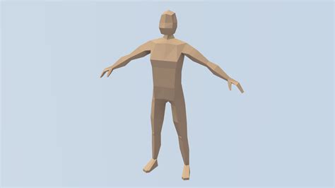 Low Poly character basemesh | OpenGameArt.org