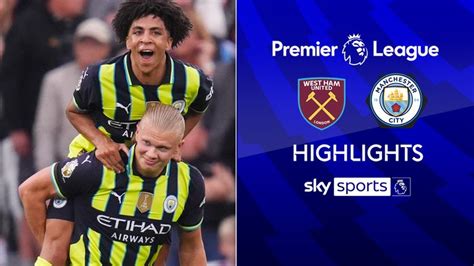 West Ham 1-3 Manchester City | Premier League highlights | Football ...