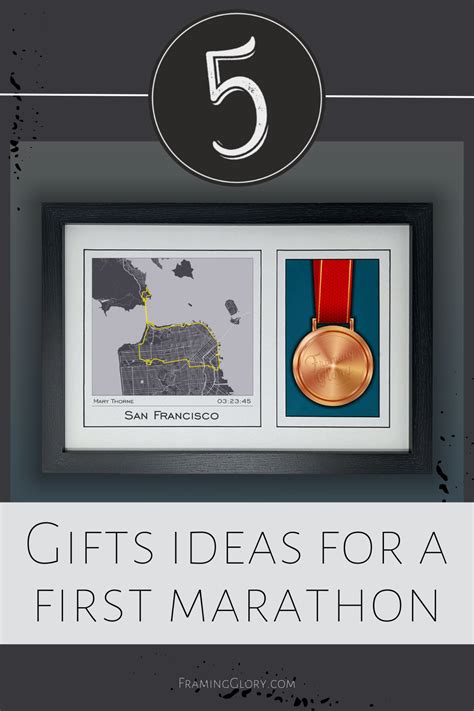 Gift Ideas for Someone That Completed Their First Marathon — Framing ...