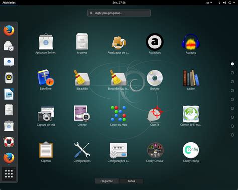 Gnome shell 3.20 no Debian Stretch