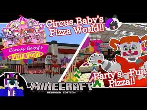 🥳Maptour por Circus Baby's Pizza World🥳🥳🎉 - YouTube