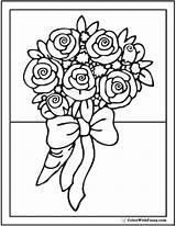 73  Rose Coloring Pages Free Digital For Kids sketch template