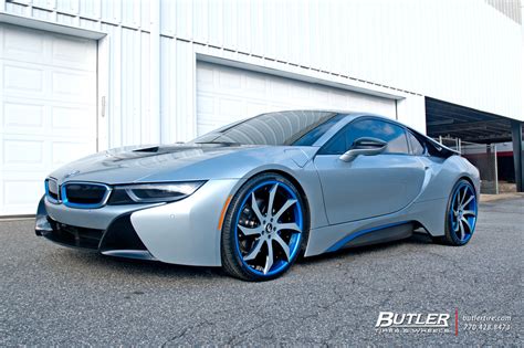 BMW i8 on custom 22in Forgiato Fondare ECL Wheels - Trending at Butler Tires and Wheels in ...