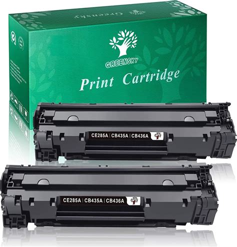 GREENSKY Compatible Toner Cartridge Replacement for HP 85A CE285A Use ...