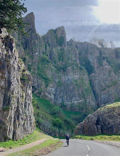 Cheddar Gorge from Cheddar - Profile of the ascent