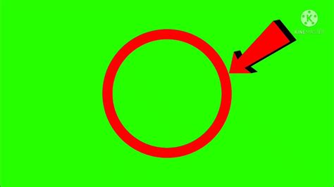 Red arrow and circle green screen (21st Century Humor) - YouTube