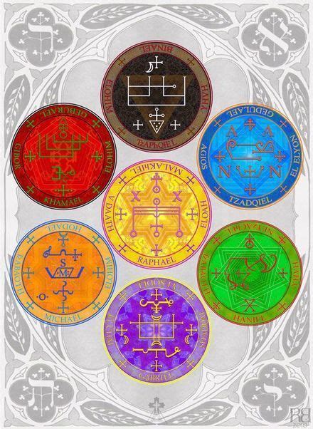 The Seals of The Seven Archangels | Seven archangels, Archangels, 7 archangels