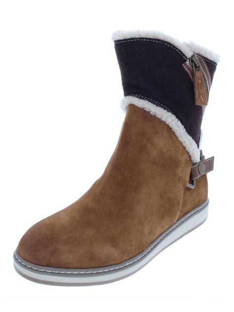 White Mountain - White Mountain Womens Teague Suede Booties Winter ...