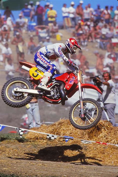 BLAST FROM THE PAST: RICKY JOHNSON, TEAM HONDA 1986 CR500 - Dirt Bike ...