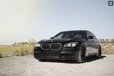 One Bad Black BMW 7-Series Boasting Crystal Clear Headlights — CARiD ...