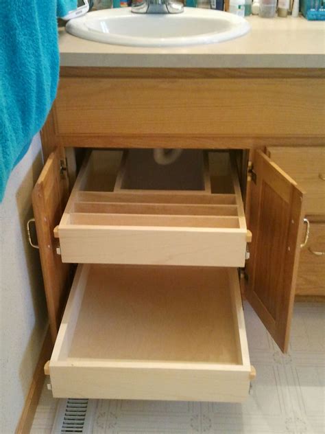 Bathroom Cabinet Roll Out Shelves Maximize Your Storage and Accessibility - Help Your Shelves