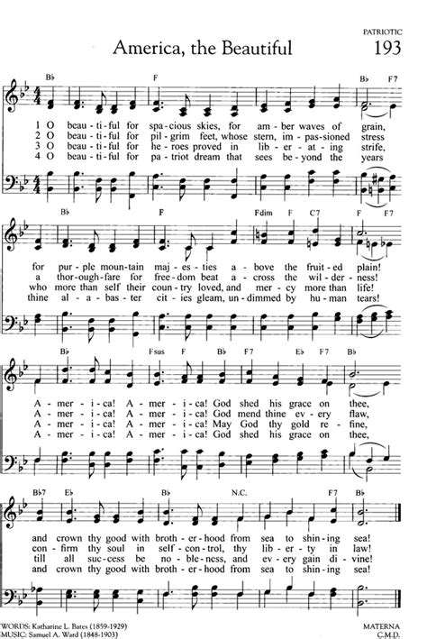 America the Beautiful | Hymnary.org