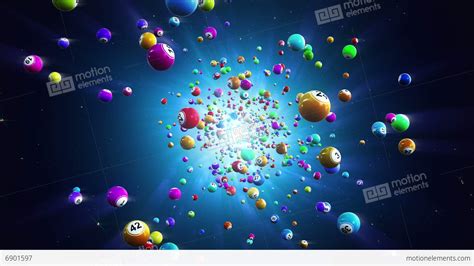 Lottery Balls Loopable Background Stock Animation | 6901597