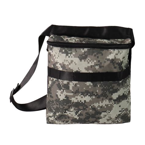 Metal Detector Camo Bag Finds Pouch with 42" Waist Belt for Metal ...