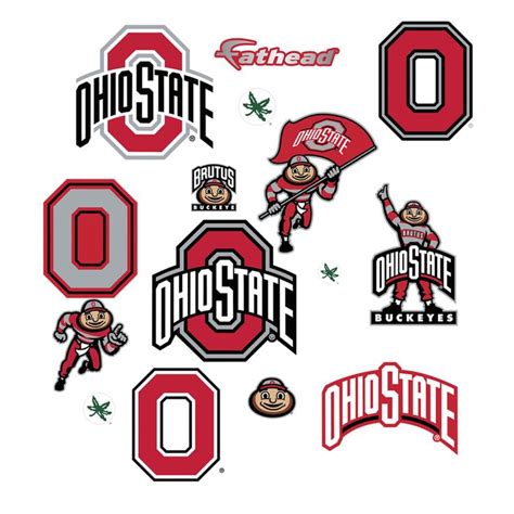 Ohio State Buckeyes: Logo Assortment - Large Officially Licensed ...