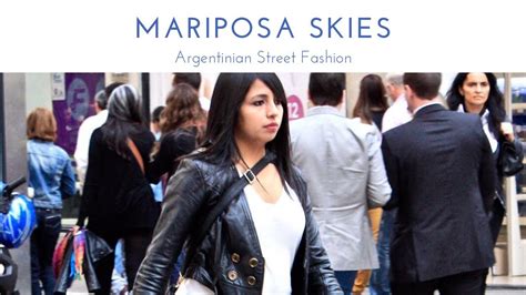 Argentinian Street Fashion - YouTube