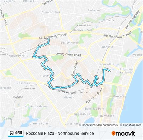 455 Route: Schedules, Stops & Maps - Rockdale Plaza - Northbound ...